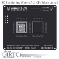 شابلون 2D,3D مشکی مخصوص CPU A11 